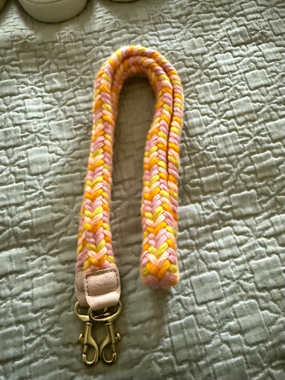 Rope SALT crossbody strap in SUNNY.